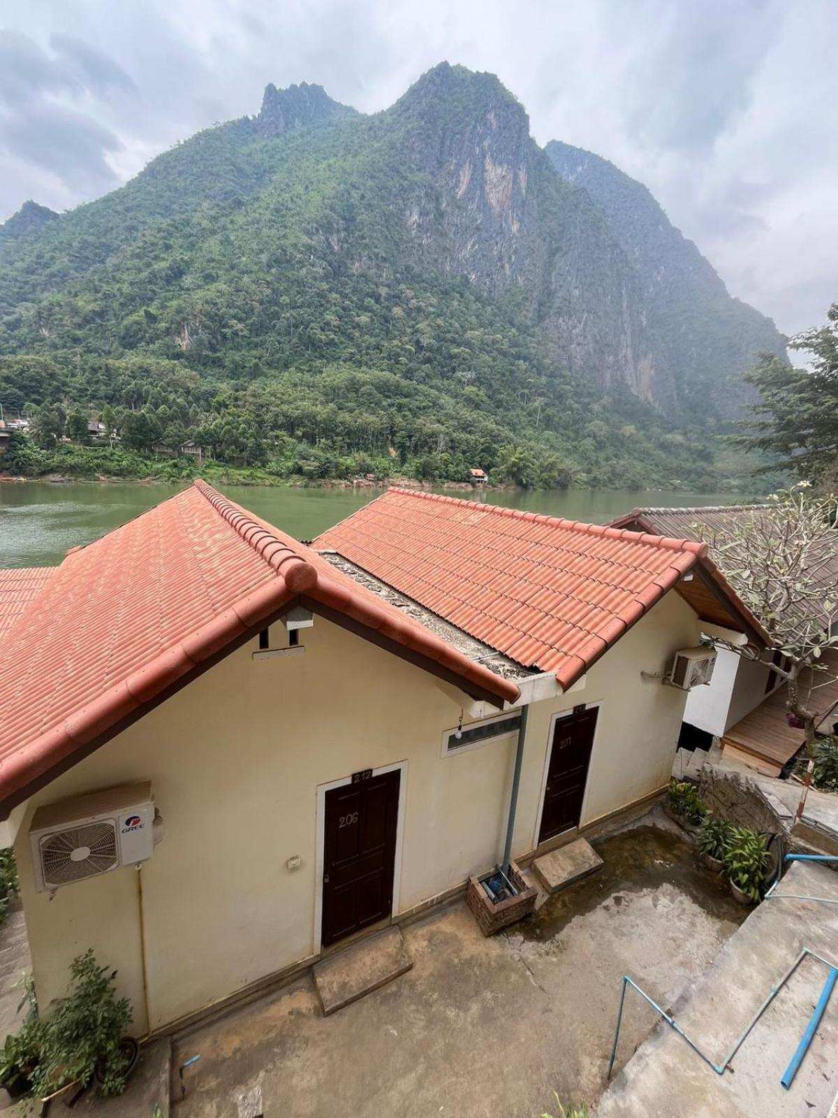 Cam U View Bungalow Nongkhiaw Exterior foto