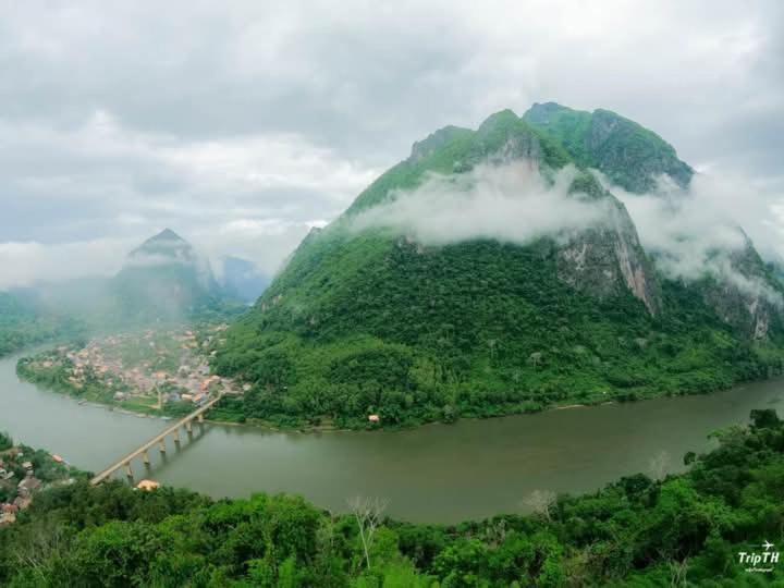 Cam U View Bungalow Nongkhiaw Exterior foto